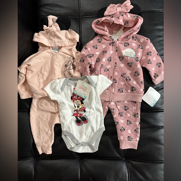 Disney Other - Baby girl Disney Baby/Minnie Mouse clothes